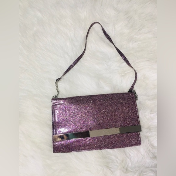 Glittery Pink Shoulder Bag - Picture 1 of 7